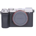 Tweedehands Sony A7C II Body Silver CM3133, Audio, Tv en Foto, Ophalen of Verzenden, Gebruikt, Sony