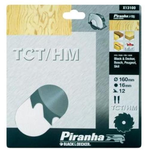 Piranha – Cirkelzaagblad – TCT/HM – 160x16mm (32) –, Bricolage & Construction, Outillage | Scies mécaniques, Envoi