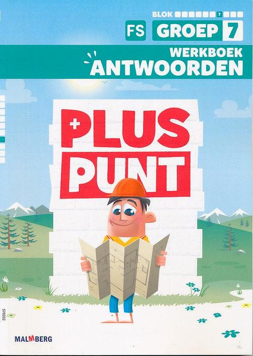 Pluspunt versie 4 Antwoorden werkboek blok 7 groep 7 FS, Livres, Livres scolaires, Envoi