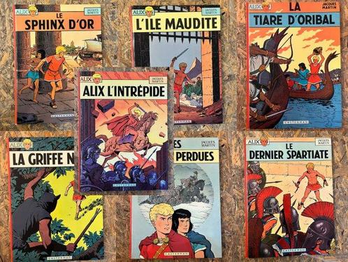 Alix T1 à T7 - 7x C - 7 Album - Réédition - 1970/1973, Livres, BD