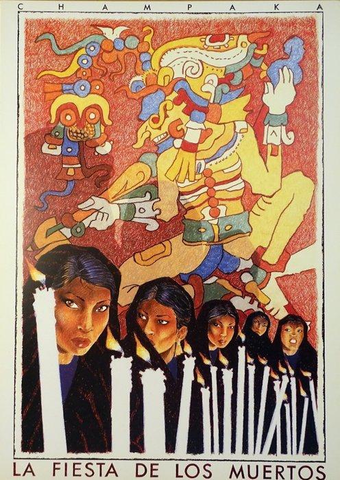 Berthet, Philippe - 1 Offset Print - La Fiesta de Los, Boeken, Strips | Comics