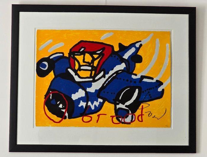 Herman Brood (1946-2001) - Vliegtuig, Antiek en Kunst, Antiek | Overige Antiek