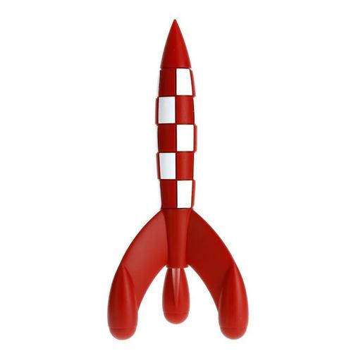 Kuifje PVC Beeldje Raket 17 cm, Verzamelen, Stripfiguren, Ophalen of Verzenden