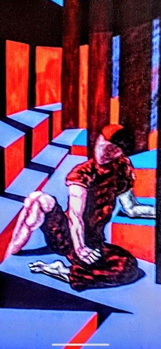 pino giuffrida - Dipinto, Antiek en Kunst, Kunst | Schilderijen | Modern