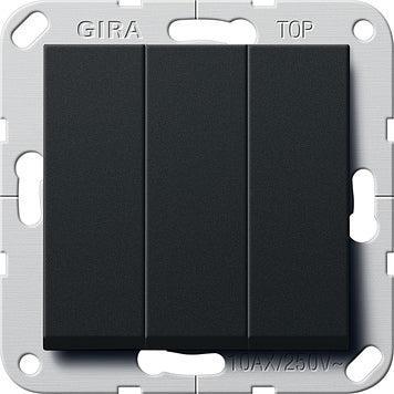 Interrupteur Dinstallation Gira System 55 - 2830005, Bricolage & Construction, Électricité & Câbles, Envoi