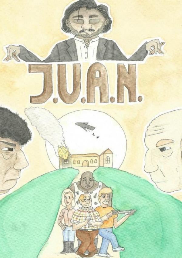 J.U.A.N. 9789402171440 Dries Delmotte, Livres, Littérature, Envoi