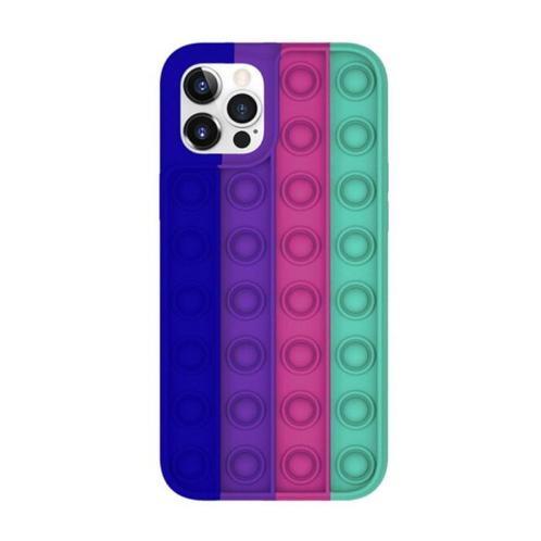iPhone 11 Pro Max Pop It Hoesje - Silicone Bubble Toy Case, Telecommunicatie, Mobiele telefoons | Hoesjes en Screenprotectors | Apple iPhone
