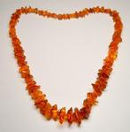 Barnsteen - Oranje Baltische barnsteen - Halsketting, Verzamelen, Mineralen en Fossielen