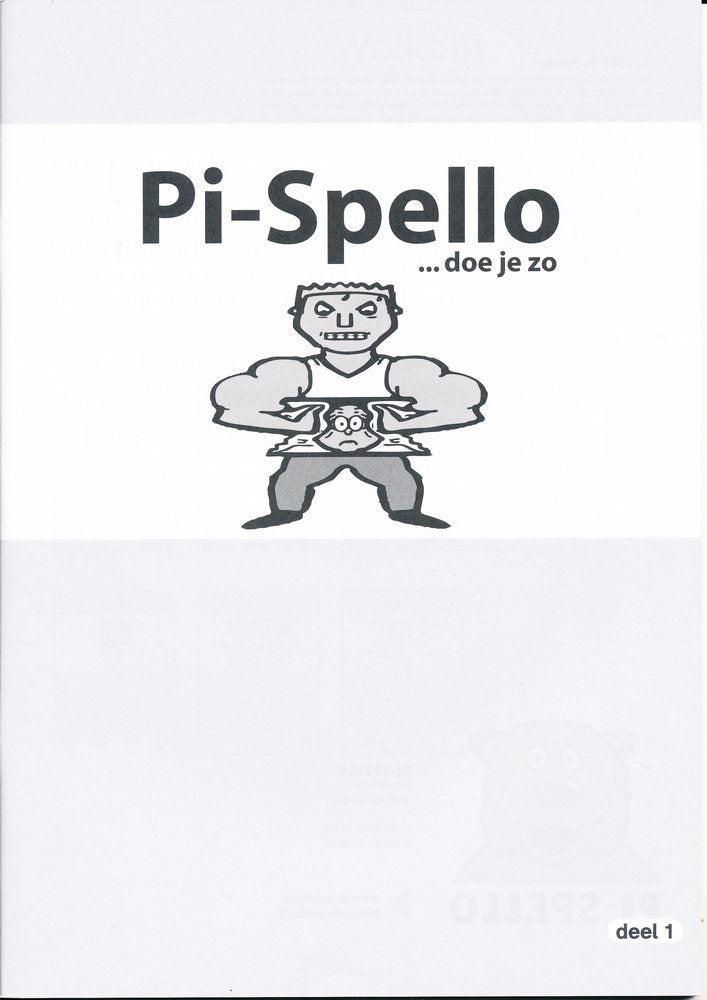 Pi-Spello werkschrift geel deel 1 (per stuk), Boeken, Schoolboeken, Verzenden