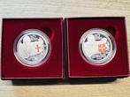 Autriche. 10 Euro 2020 Courage + Fortitude (2 coins), Postzegels en Munten