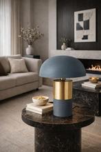 Lampe de table - Métal - Lampe Champignon Bleu
