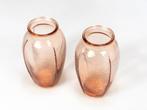 Vaas (2) - Glas - Art Deco, Antiek en Kunst