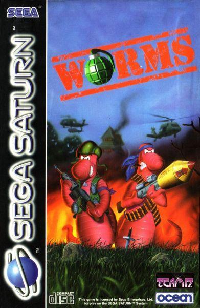 Worms-Standaard (Sega Saturn) Gebruikt, Games en Spelcomputers, Games | Sega, Ophalen of Verzenden