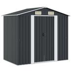 vidaXL Tuinberging 204x132x186 cm staal antraciet, Verzenden, Nieuw
