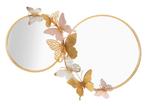 2dekans | Atmosphera Dubbele Farfalle Wandspiegel –, Ophalen of Verzenden