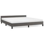 Bedframe 160x200 grijs | Retour Deal | 30% Korting, Verzenden, Nieuw, Stof