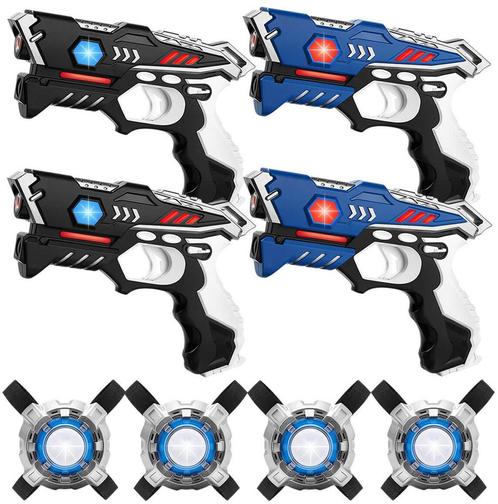 KidsTag Lasergame kopen - 4 laserguns + 4 vesten, Enfants & Bébés, Jouets | Extérieur | Jeu d'action, Enlèvement ou Envoi