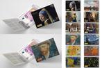 Nederland. 0 Euro biljetten Vermeer & Vincent van Gogh (12