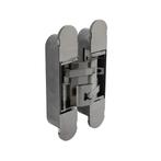 Scharnier 160x32mm onzichtbaar nikkel 3D verstelbaar, Doe-het-zelf en Bouw, Ophalen of Verzenden, Nieuw, Overige materialen, Scharnier