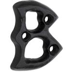 Huisletter B Oxford ijzer zwart, Doe-het-zelf en Bouw, Nieuw, Overige materialen, Klink of Kruk