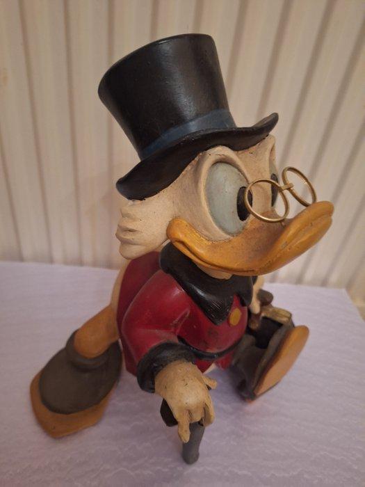 Disney - Vintage Dagobert Duck beeld met geld koffer - 1990, Verzamelen, Disney