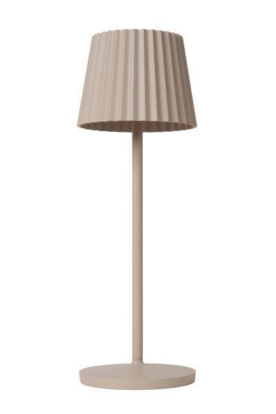 Lucide JUSTINE - Oplaadbare Tafellamp Buiten -, Maison & Meubles, Lampes | Lampes de table, Envoi