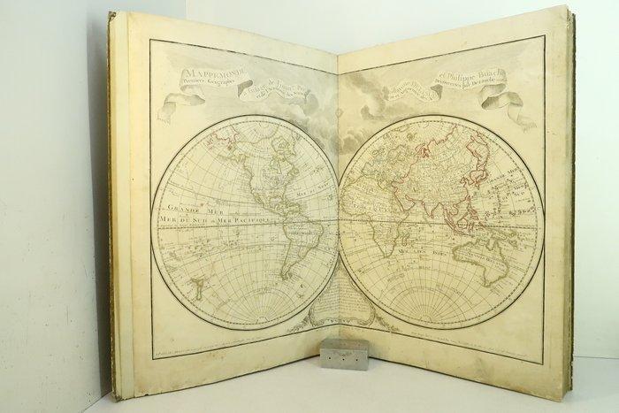 Guillaume de Lisle ; Philippe Buache ; Jean-Claude Dezauche, Boeken, Atlassen en Landkaarten