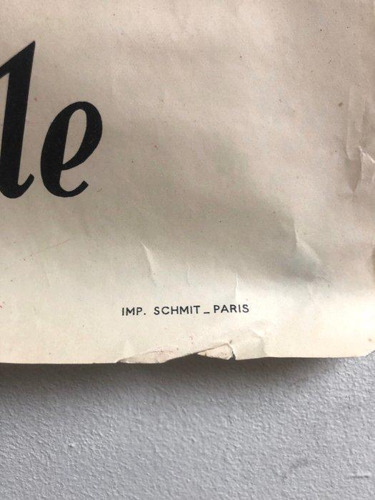 ISOLA - IMP. SCHMIT - PARIS - Isola – Ce trench-coat Suroît, Antiek en Kunst, Kunst | Designobjecten