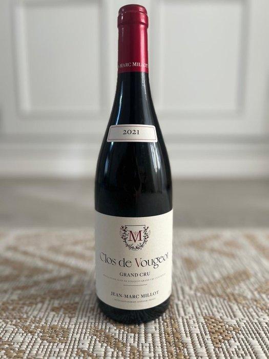 2021 Jean-Marc Millot - Clos Vougeot Grand Cru - 1 Fles, Verzamelen, Wijnen