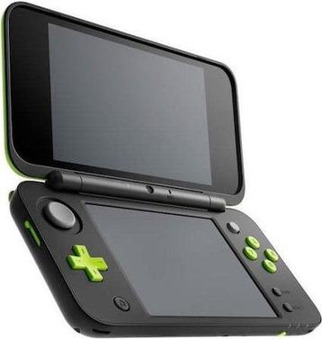 New Nintendo 2DS XL Zwart/Groen (Nette Staat & Krasvrije..., Ophalen of Verzenden, Zo goed als nieuw
