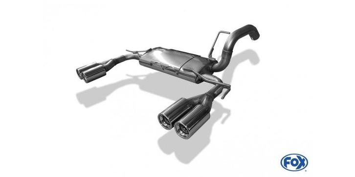 FOX Mitsubishi Colt type Z30 5-deurs einddemper uitgang rech, Auto-onderdelen, Uitlaatsystemen, Nieuw, Verzenden