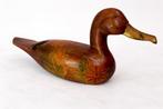 Lokeend - Coppia di anatre decorative Mid-Century in legno