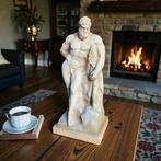 Buste, Ercole Farnese 43 cm h - 43 cm - Gegoten steen, Antiek en Kunst, Curiosa en Brocante