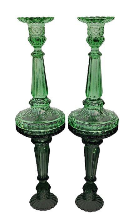 Val Saint Lambert - Chandelier Hubert - art nouveau - Verre, Antiek en Kunst, Kunst | Designobjecten