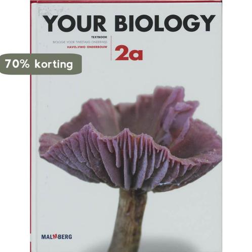 Your biology 2 a havo, vwo textbook 9789034557520 Waas, Boeken, Schoolboeken, Gelezen, Verzenden