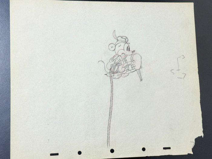 Walt Disney - Mickey Mouse productietekening (1936) - Alpine, Verzamelen, Disney
