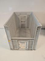 60x40x42 grijpbak grijs PP open wanden gebruikt, Doe-het-zelf en Bouw, Kratten en Dozen, Ophalen of Verzenden, Nieuw