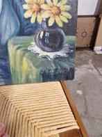 Europese school (XX) - Portrait de Dame aux Marguerites, Antiek en Kunst