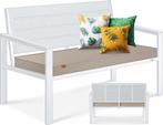 KESSER® Tuinbank met kussen - Zitbank - Weerbestendig - Wit, Huis en Inrichting, Verzenden, Nieuw