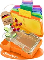 2dekans | Funkelfuchs® - Lunchbox kinderen met vakjes -, Maison & Meubles, Cuisine| Tupperware, Ophalen of Verzenden