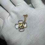 Swarovski - Swarovski Crystal, métal doré, broche Swarovski