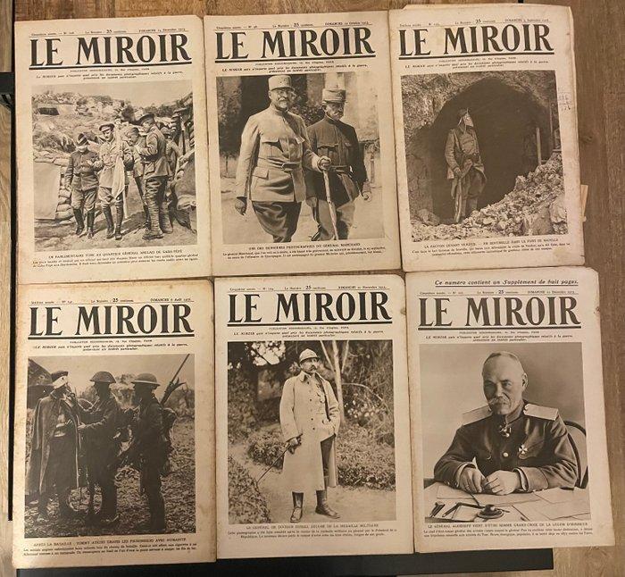 Frankrijk - Le Miroir, 34 authentieke WWI-uitgaven –, Antiek en Kunst, Antiek | Boeken en Manuscripten