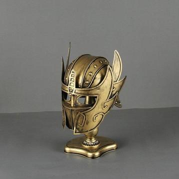 Onbekende kunstenaar - Decorative Medieval Style Helmet