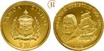 10 Dollar 1,24 Gramm Feingoud 2003 Samoa: goud, Postzegels en Munten, Munten en Bankbiljetten | Toebehoren, Verzenden