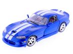 Schaal 1:18 Bburago 3030 Dodge Viper GTS        Coupe 199..., Hobby en Vrije tijd, Ophalen of Verzenden, Gebruikt