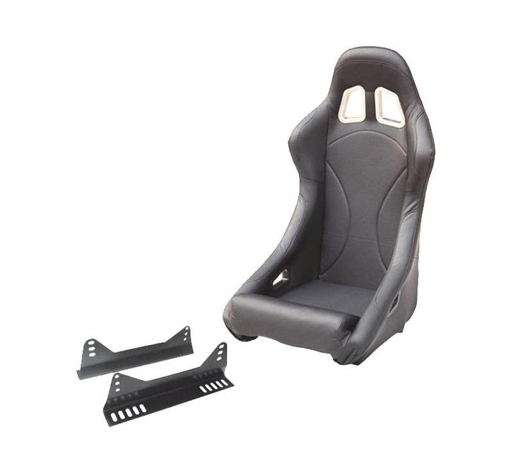 Kit Siège Baquet Sport Noir Style Recard, Auto-onderdelen, Interieur en Bekleding, Verzenden