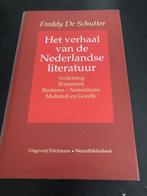 Verhaal van nederlandse literatuur 9789028416826, Verzenden, F. de Schutter