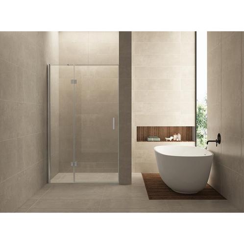 Nis swingdeur Wiesbaden 100x200cm + vast paneel 8mm NANO, Doe-het-zelf en Bouw, Sanitair, Douche, Nieuw, Ophalen of Verzenden