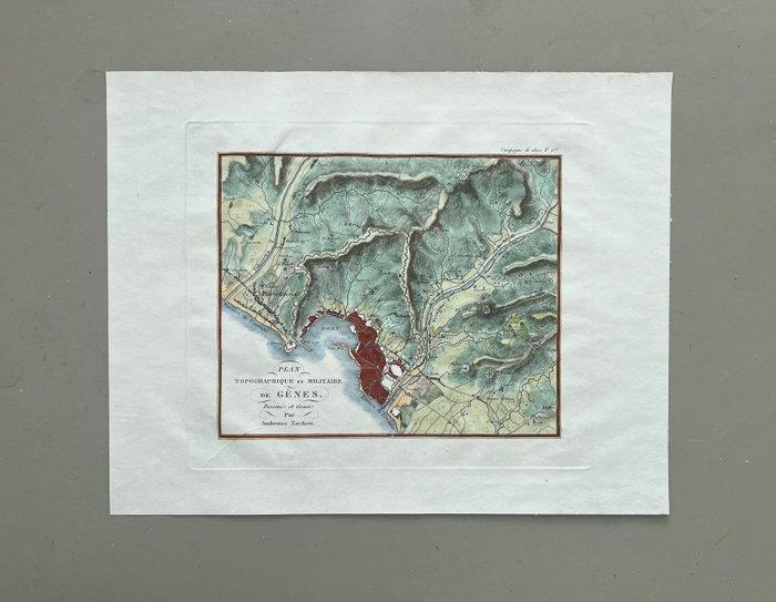 Italië - Liguria, Genova; A. Tardieu / M. Dumas / Treuttel, Boeken, Atlassen en Landkaarten