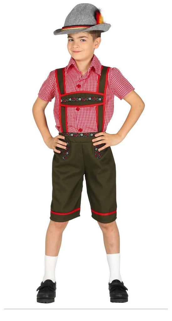 Lederhose Jongen, Kinderen en Baby's, Carnavalskleding en Verkleedspullen, Nieuw, Verzenden